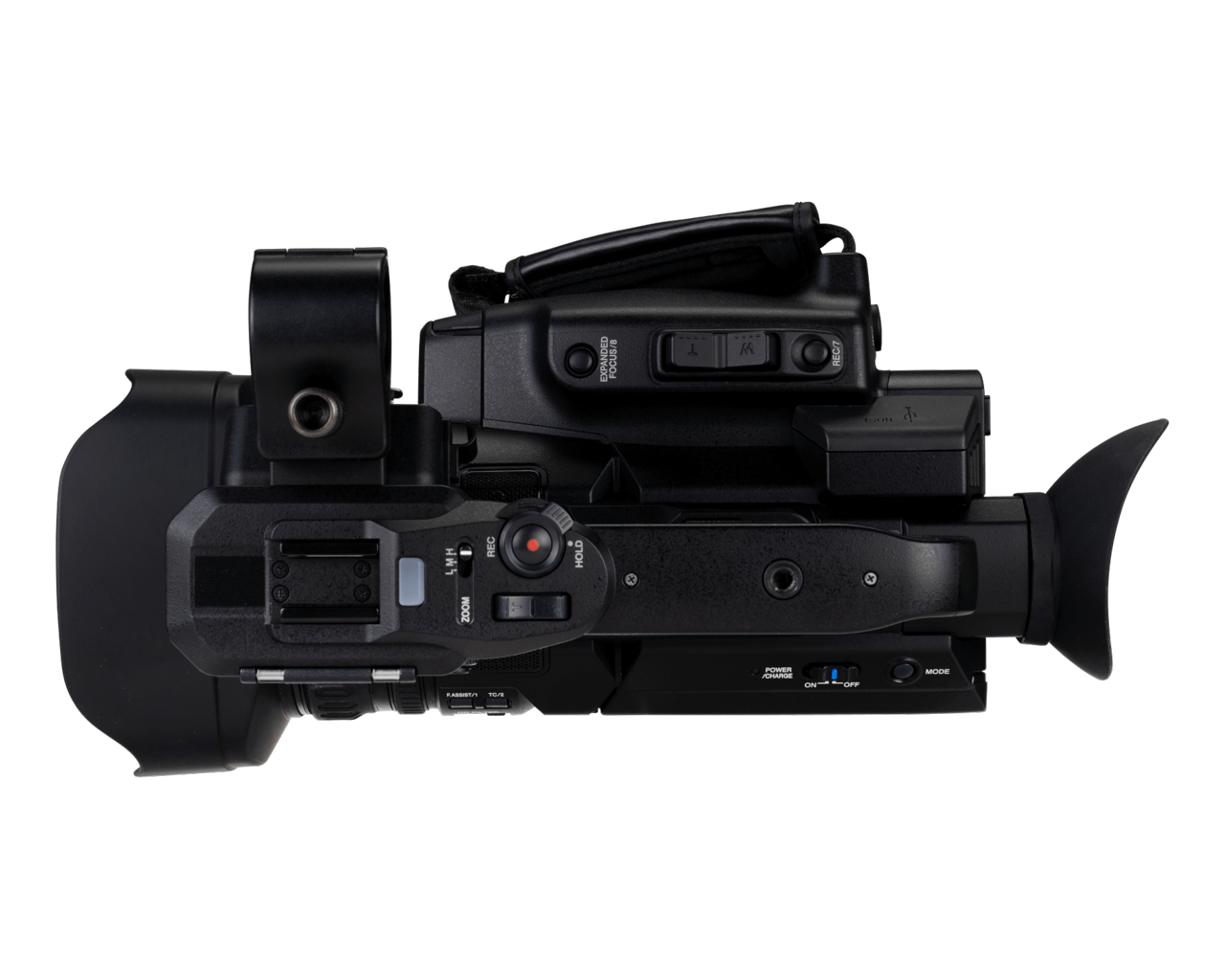 JVC GY-HM250E. Top Handle